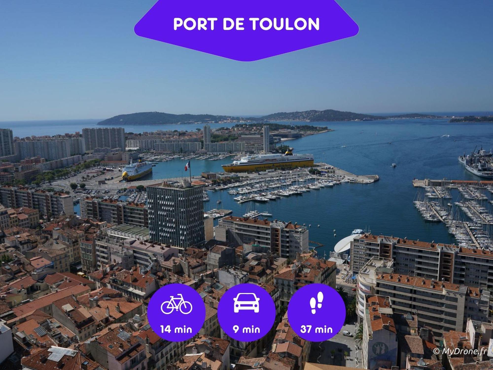 Bao Location - Ideal Pro & Groupe - Calme - Lumineux - Wifi - Terrasse - Jardin - Plage A 2Km - Proche Centre Ville, Gare, Commerces - Parking Prive Тулон Экстерьер фото